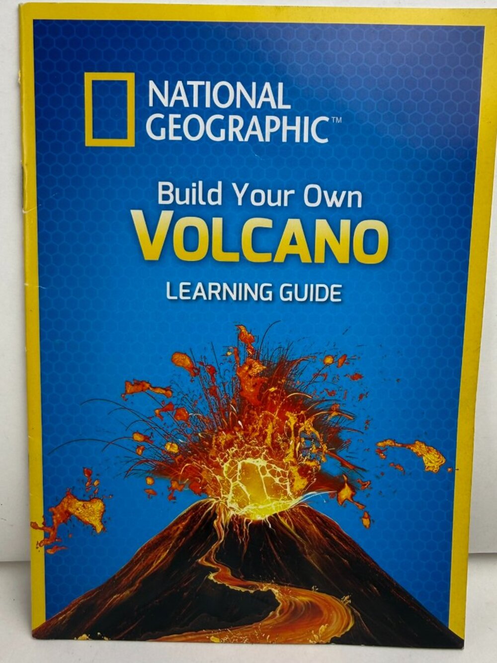 Nat Geo Build Your Own Volcano Learning Guide Book National Geographic